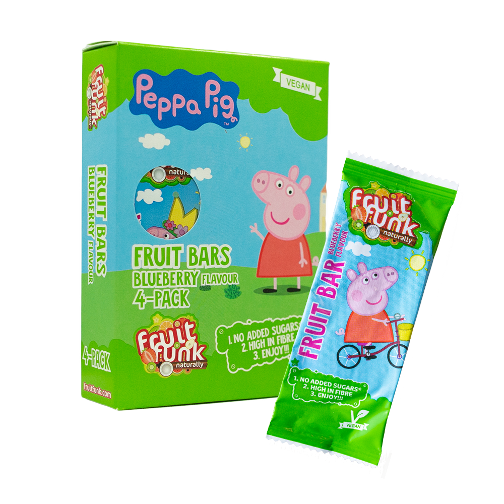 Fruit bar blueberry 4pack Peppa Pig