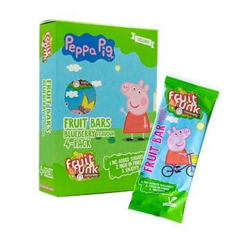 Fruit bar blueberry 4pack Peppa Pig