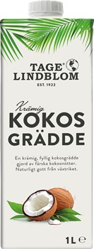 Kokosgrädde 22% UHT 