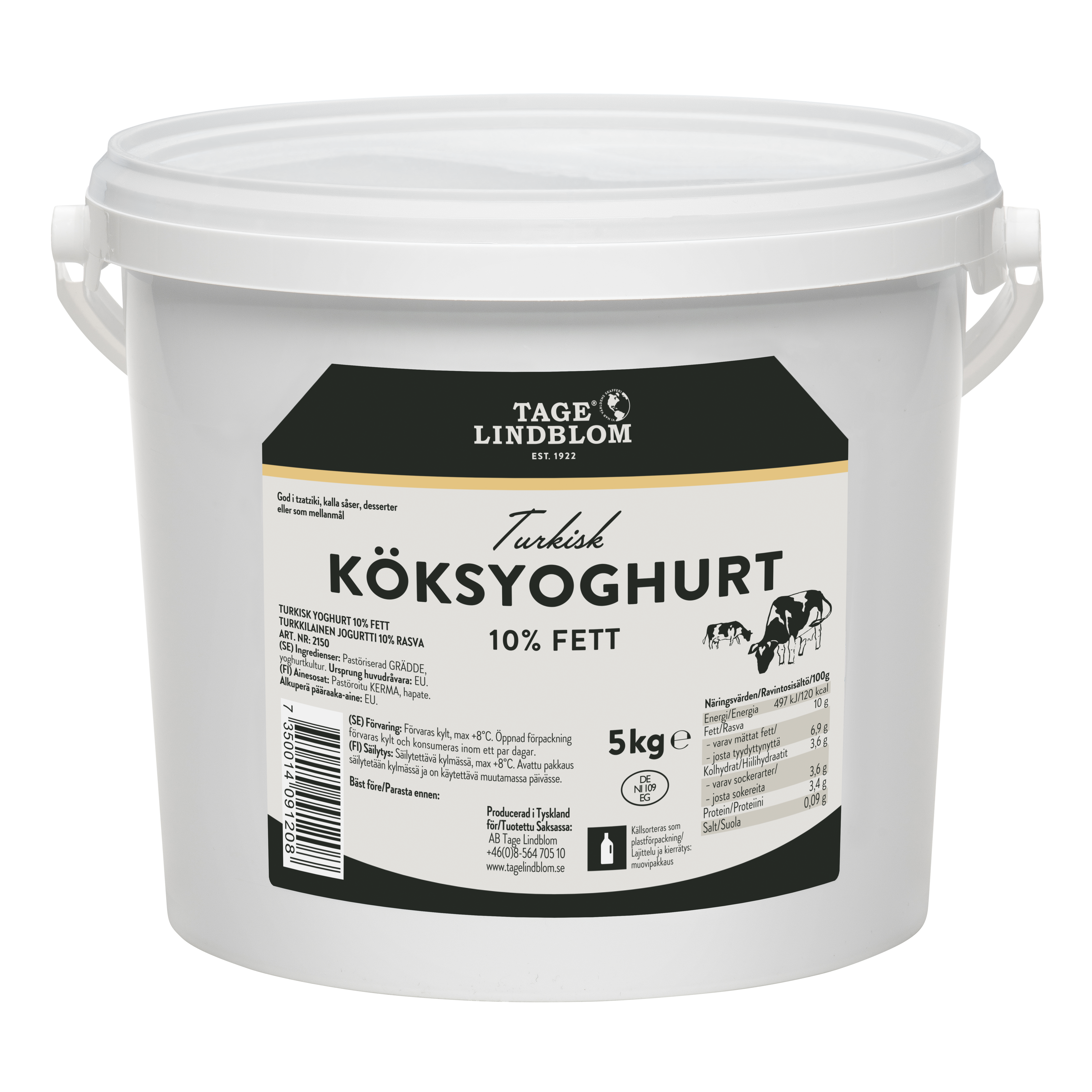 Turkisk Köksyoghurt 10%