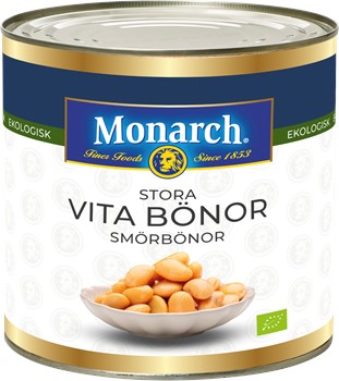 Smörbönor/Stora Vita bönor Eko