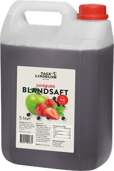 Blandsaft Jordgubb