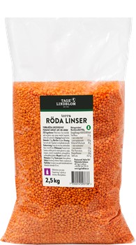 Torra röda linser