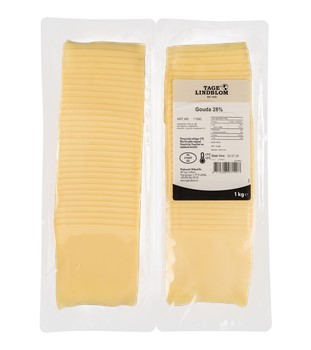 Skivad Gouda 28%, 66x15 g