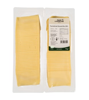 Tunnskivad Gouda Eko 28%, 84x12 g