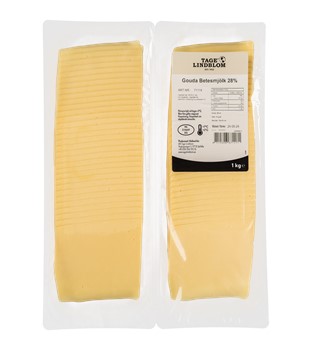 Skivad Gouda Betesmjölk 28% 66x15g