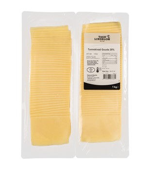 Tunnskivad Gouda 28%, 84x12 g