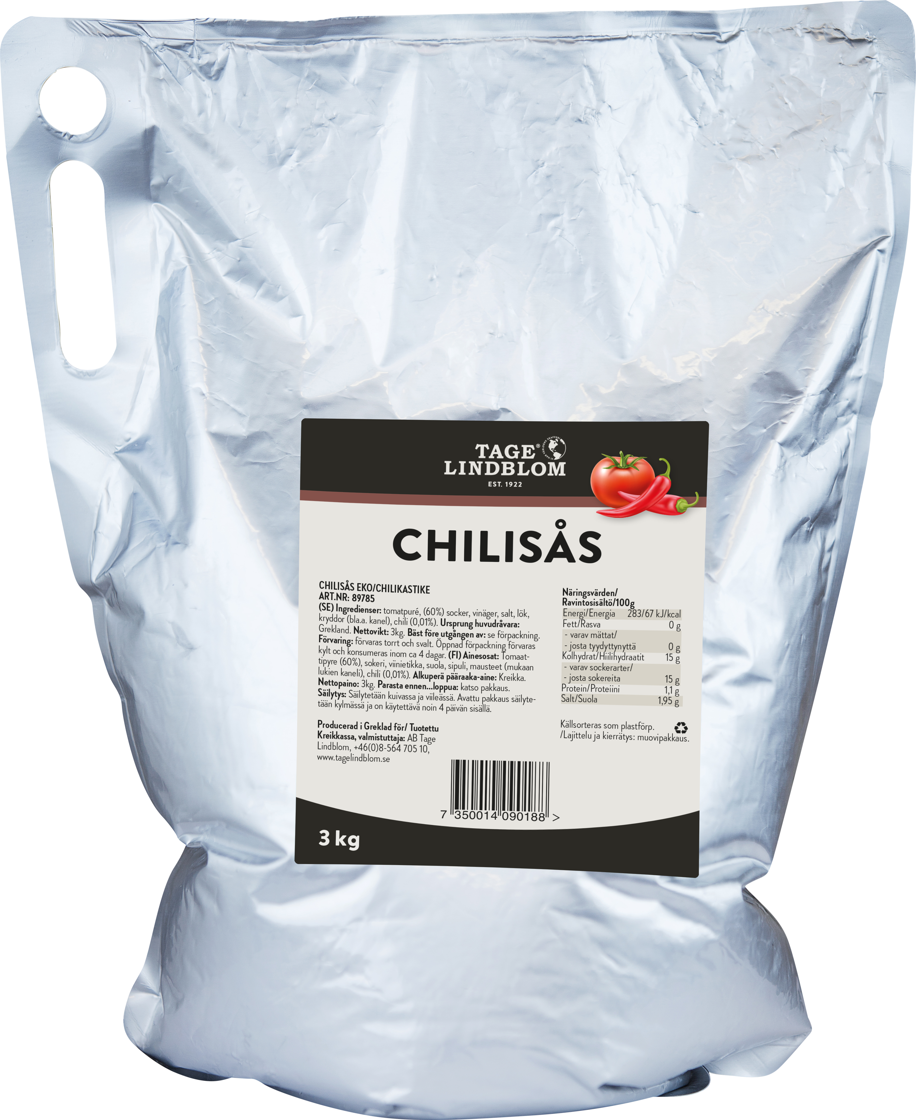 Chilisås ståpåse