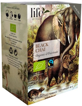 Svart chai, Eko, Fairtrade