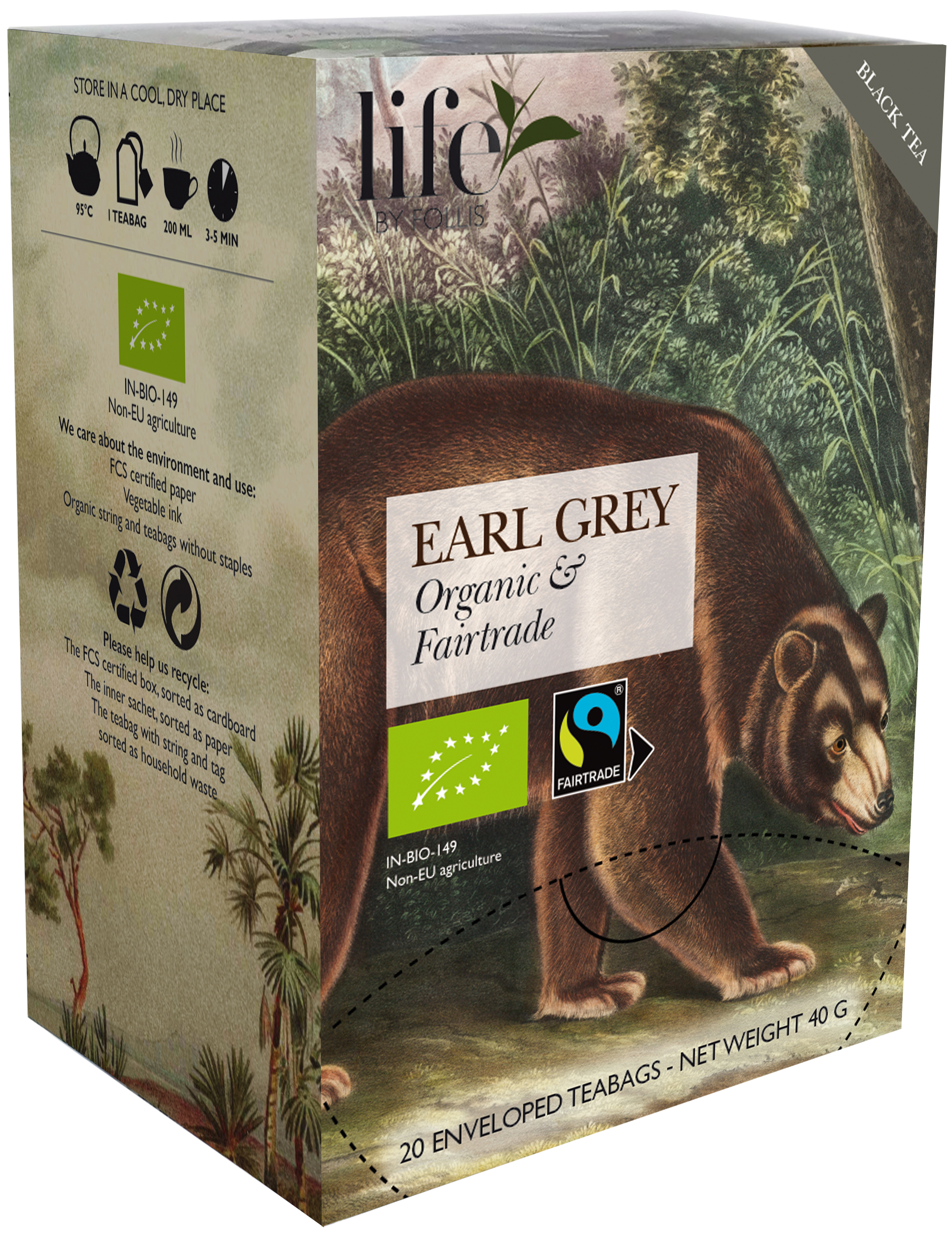 Earl Grey, Eko, Fairtrade