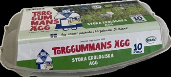 Stora ekologiska ägg