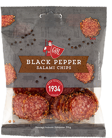 Salami Chips Black Pepper