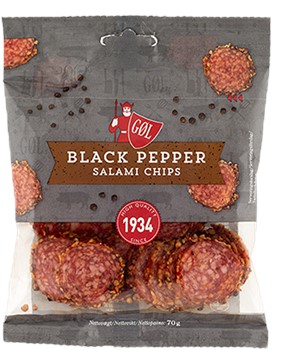 Salami Chips Black Pepper