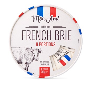 Brie Mon Ami, Portion