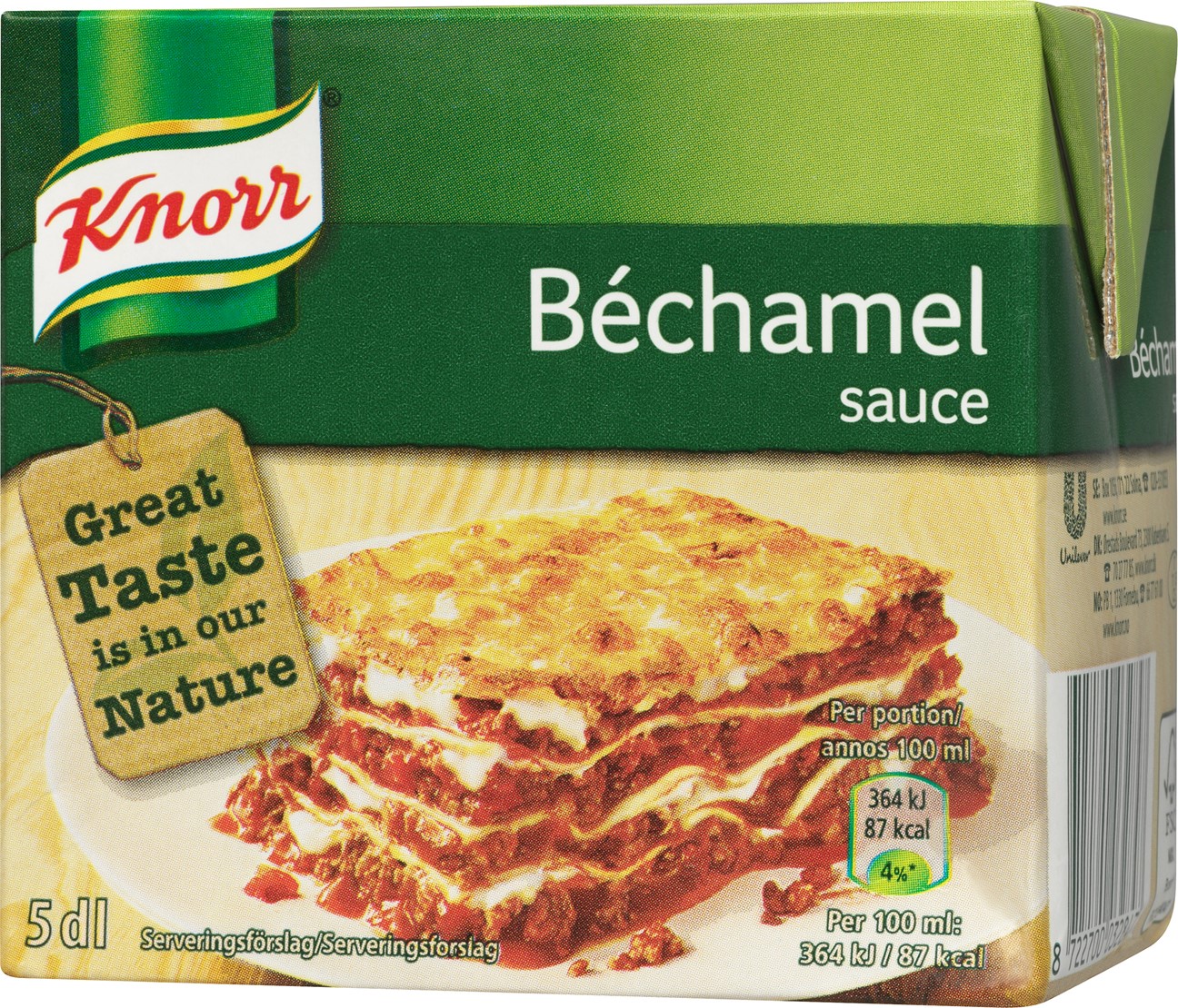 Béchamel Sauce - Knorr - Dabas