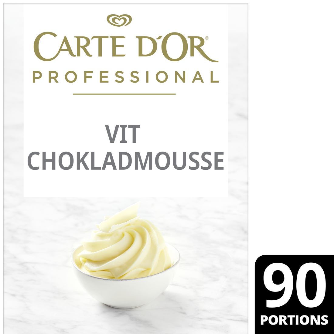 Vit chokladmousse