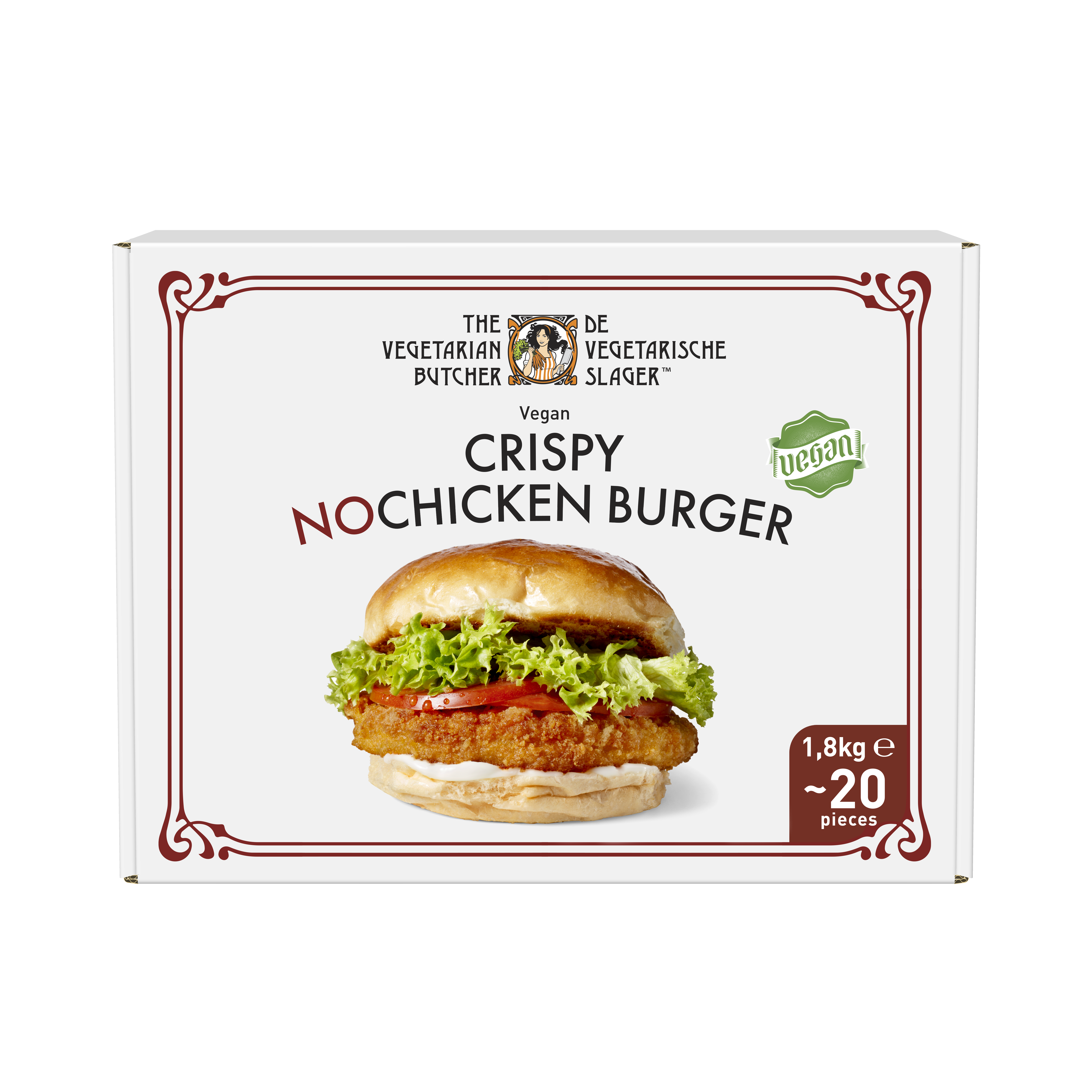 Crispy NoChicken Burger