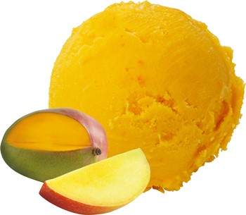 Mango sorbet