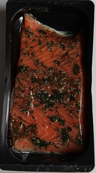 Gravad Norsk lax i bit