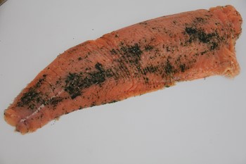 Gravad Norsk lax Bufféskivad