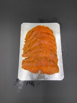 Kallrökt Lax skivad Citronpeppar