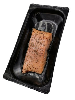 Ångkokt Lax Vitpeppar