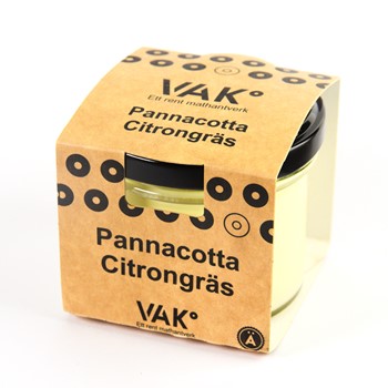 Pannacotta - citrongräs