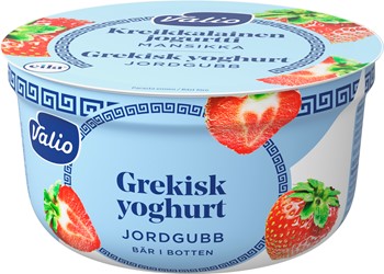 Laktosfri Grekisk yog Jordgubb