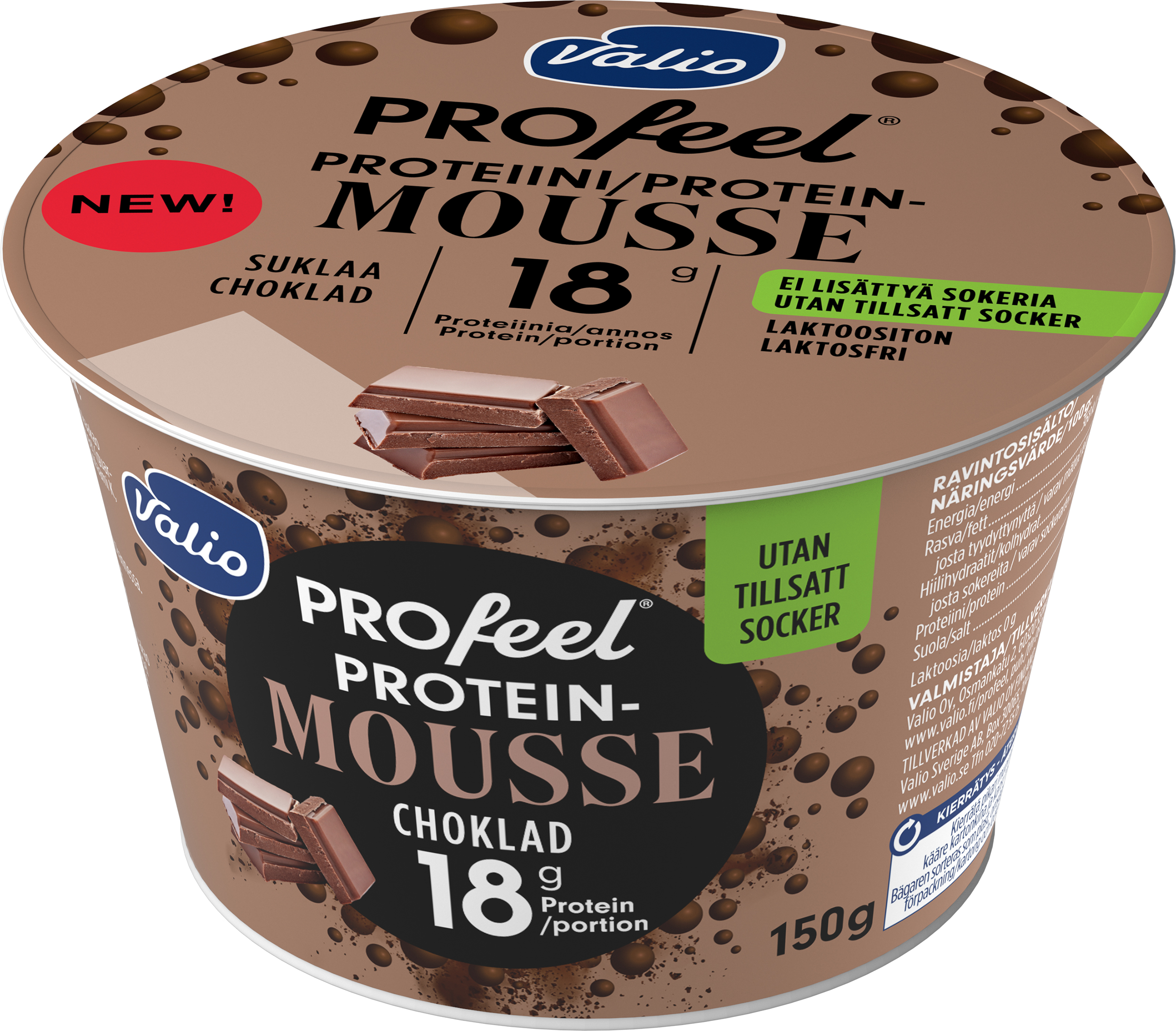 PROfeel proteinmousse Choklad