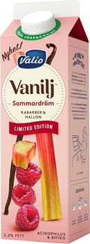 Vaniljyoghurt Rabarber / Hallon