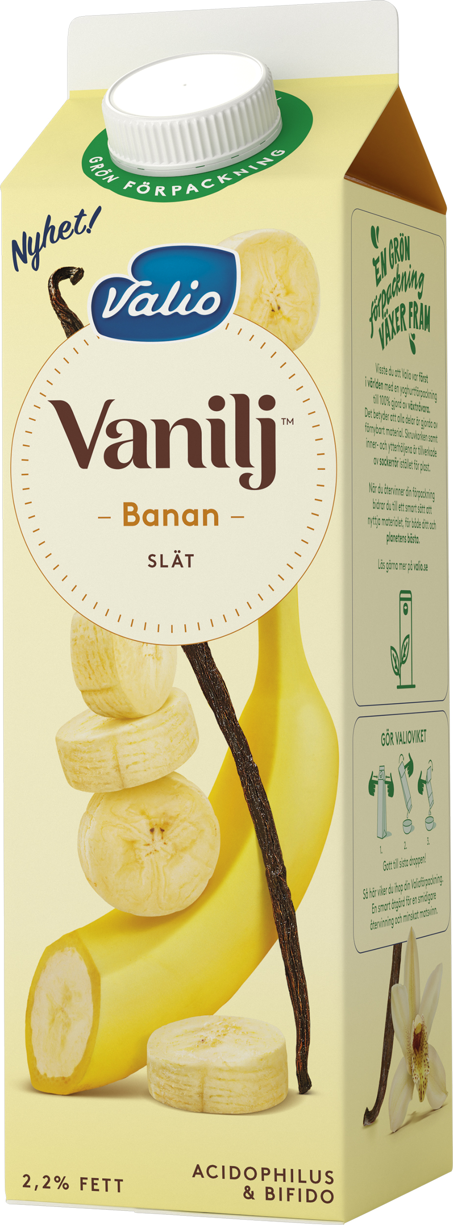 Vaniljyoghurt Banan