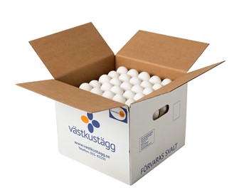 KRAV ägg lösvikt M/L tvättade