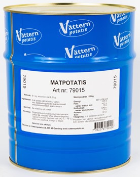 Konserverad Matpotatis