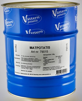 Konserverad Matpotatis
