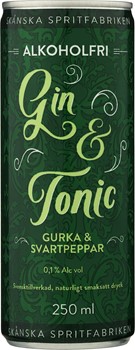 Alkfri G&T Gurka/Svartpeppar