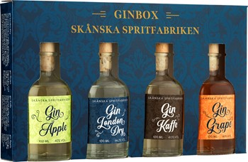 Ginbox 41,9% 4x100ml